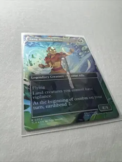 Aang, at the Crossroads (Borderless) Avatar: The Last Airbender Foil - Image 2