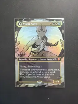 Avatar Aang (Borderless) Avatar: The Last Airbender Foil - Image 1