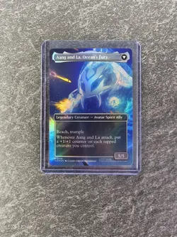 MTG Aang, Swift Savior 298 Borderless Foil Avatar: The Last Airbender - Image 2