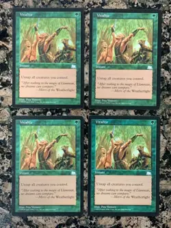 MTG Vitalize x4 Weatherlight, Magic the Gathering - Image 1