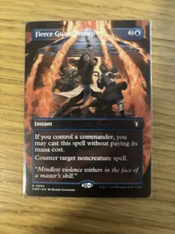 Fierce Guardianship (Borderless) Commander Masters Regular - Image 1