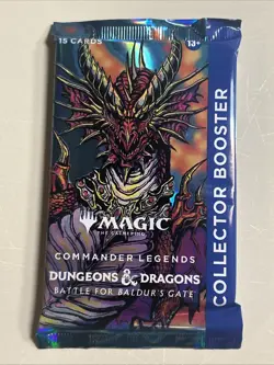 1x Commander Legends Battle for Baldur's Gate Collector Booster Pack - Image 1