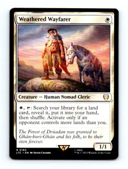 #183 2023 Tales of Middle-earth Commander LTC Weathered Wayfarer Rare - Image 1