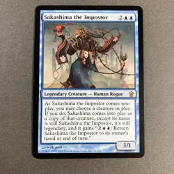 MTG Sakashima the Impostor Saviors of Kamigawa Regular Magic The Gathering - Image 1