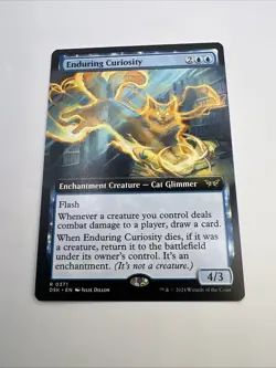 Enduring Curiosity (Extended Art) Duskmourn: House of Horror Regular - Image 1