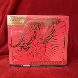 NIB Pokemon TCG Scarlet and Violet Elite Trainer Box SEALED FAST SHIP! - Image 1