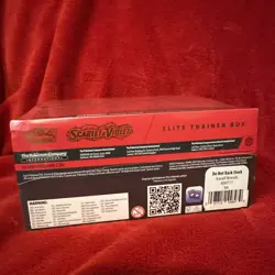 NIB Pokemon TCG Scarlet and Violet Elite Trainer Box SEALED FAST SHIP! - Image 5