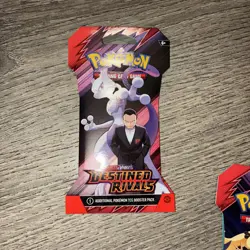 Pokemon Scarlet And Violet Destined Rivals Sleeved Booster Pack - Image 1