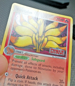 2007 Pokemon Power Keepers #19 Ninetales Reverse Holo MP-HP - Image 3