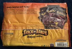 Nintendo Pokemon TCG BOOster bundle Trick Or Trade OFFICIAL SEALED 40 Pack 2022 - Image 2
