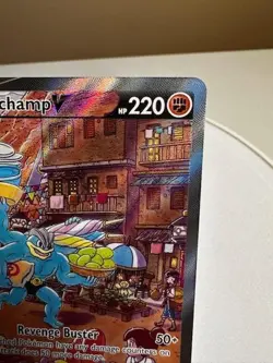 Pokemon Machamp V (Alternate Full Art) 172/189 Swsh10: Astral Radiance Alt Rare - Image 3