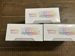 Pokemon TCG Scarlet Violet Prismatic Evolutions Elite Trainer Box ETB New Sealed - Image 4