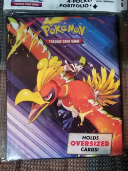 Ultra Pro Binder 4-Pocket Portfolio Pokemon Ethan's Ho-oh Destined Rivals NEW - Image 1