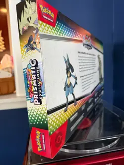 Pokemon Prismatic Evolutions Lucario Ex & Tyranitar Ex Collection Sams Club - Image 3