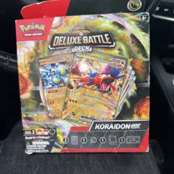 Pokemon Deluxe Battle Deck KORAIDON ex Factory Sealed Box Ready To Play Deck - Image 1
