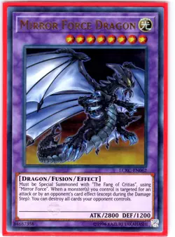 Mirror Force Dragon Ultra Rare Unlimited LCKC-EN062 LP - Image 1