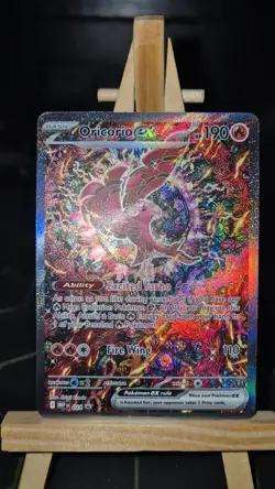 ORICORIO EX 024 Phantasmal Flames UPC Promo Pokemon Card GRADE READY - Image 2