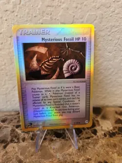 Mysterious Fossil Trainer 91/100 Reverse Holo EX Sandstorm Pokemon Card E Series - Image 1