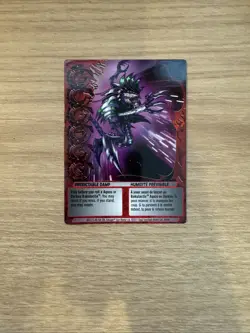 Bakugan Card - Predictable Damp (Razenoid) - Mechtanium Surge - Image 1