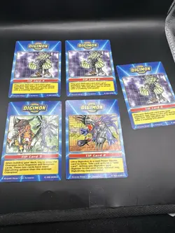 Digimon Digi Battle Taco Bell Promo Tip Cards - Image 1