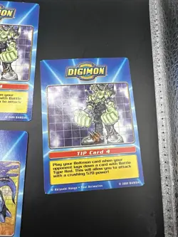 Digimon Digi Battle Taco Bell Promo Tip Cards - Image 4