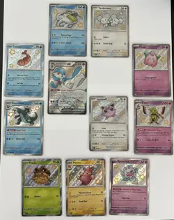 [11 Card Lot] Pokemon Scarlet & Violet Paldean Fates Shiny Collection - Image 1