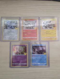 Pokemon 25th Anniversary Celebrations Holo Card Lot Unplayed - Image 1
