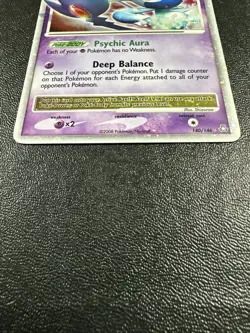 Pokemon TCG Azelf LV.X Legends Awakened Holo Card 140/146 - Image 4
