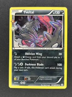 Yveltal RC16/RC32 - XY Generations: Radiant Collection Holo Pokemon Card - LP/NM - Image 1