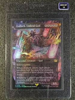2025 Final Fantasy MTG Zodiark Umbral God Foil 0336 - Taby CardT GEM MT 10 - Image 1