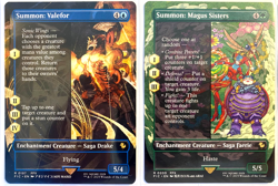 MTG Final Fantasy -EDH Commander Deck Builder- Summon Borderless Full Set FIC - Image 4