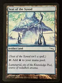1x MTG Seat of the Synod - Mirrodin (MRD) #283 - Magic the Gathering - Image 1