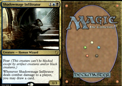 Magic the Gathering -MTG-shadowmage Infiltrator - Image 1