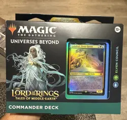 Lord of the Rings Commander Deck Riders of Rohan & Elven Council New Sealed MTG - Image 4