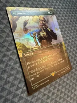 MTG Regrowth #0866 Rainbow Foil Rare Secret Lair Drop Series (SLD) - Image 2