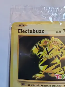 2016 POKEMON XY Evolutions Holo ELECTABUZZ 41/108 TOYS R US STAMPED PROMO SEALED - Image 2