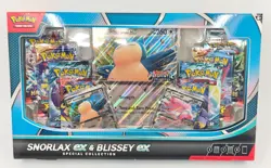 Snorlax EX & Blissey EX Special Collection Box -FACTORY SEALED- Pokemon TCG - Image 1