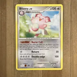 Blissey - 22/127 - Rare LP, English Pokemon Platinum - Image 1