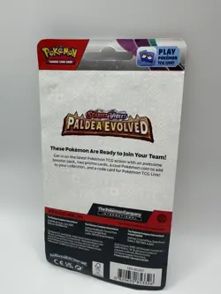 New Sealed Paldea Evolved - Dondozo Tatsugiri Blister Pack - Pokemon - Image 2