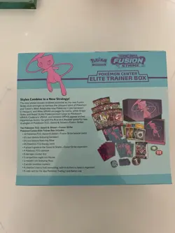 Pokemon Centrr Fusion Strike PC Exclusive ETB Sword & Shield (see description) - Image 2