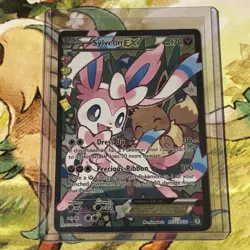 Pokemon TCG Sylveon EX RC32/RC32 Generations Radiant Collection Full Art LP - Image 1
