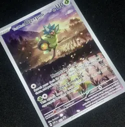 Sealed Pokemon TCG Mask Ogerpon 123 Sv: Scarlet & Violet Black Star Promo ++ - Image 5