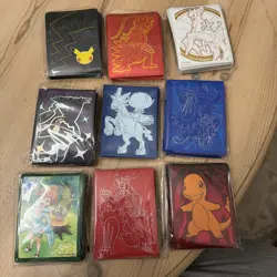 Pokemon TCG ETB Sleeves Bundle Massive Joblot X37 Packs SEALED ETB Sleeves NEW - Image 2