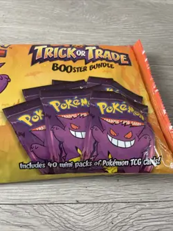 Pokemon Trick Or Trade BOOster Bundle 40 Mini Packs New 820650850783 - Image 2