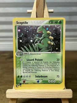 Pokemon TCG - Sceptile EX Ruby Sapphire 11/109 Holo 2003 Rare - Image 1