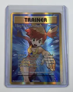 English Pokemon Misty's Determination (Full Art) 108/108 Evolutions Holo Nm - Image 1