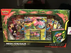 Pokemon TCG Mega Venusaur ex Premium Collection SEALED AND NEW - Image 1