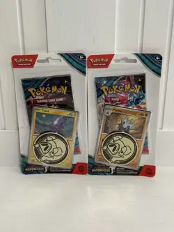Pokemon TCG Twilight Masquerade Single Pack Blister Set Of 2 (1 Pupitar/1 Toxel) - Image 1