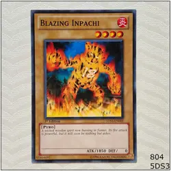 Blazing Inpachi - 5DS3-EN002 - Common 1st Edition Yugioh - Image 1
