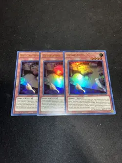 Yugioh x3 Retaliating “C” Ultra Rare GFP2-EN108 Playset - Image 1